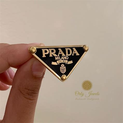 prada lapel pin|Prada Pin .